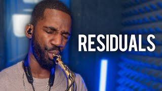 Residuals - Chris Brown - Saxophone Cover by Nathan Allen