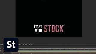 How to Create a Motion Graphic with Adobe Stock | Adobe Creative Cloud