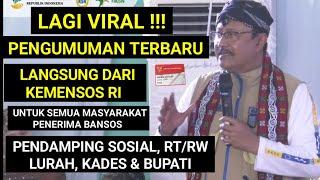 LAGI VIRAL ! PENGUMUMAN PENTING UNTUK SEMUA KPM PKH, RT, RW, LURAH DAN PENDAMPING SOSIAL