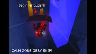 Roblox Fisch - HOW TO CROSS CALM ZONE OBBY WITH GLIDER (No Advanced Glider Needed!)