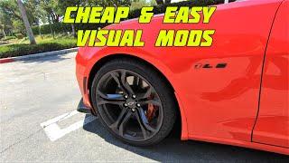 Camaro SS 1le Visual Mods Under $500 That Don't Suck