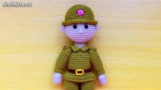 Амигуруми: схема Солдата. Игрушки вязаные крючком - Free crochet patterns.