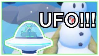 I UNLOCKED THE UFO! Update! (Snow Shoveling Simulator)