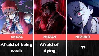 FEARS of All Demon Slayer Characters | kimetsu no yaiba