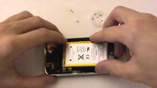 iPhone 3GS Battery Replacement 3G Tutorial Instructions | GadgetMenders.com