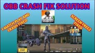 HOW TO FIX BGMI OBB CRASH PROBLEM | PERMANENTLY 