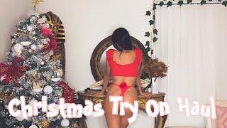 TRYING ON SHEIN CHRISTMAS PARTY COSTUMES & A GSTRING POM-POM | Are they GOOD?!