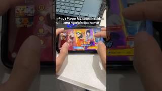 Akhirnya dapat juga skin Naruto #mlbbxnaruto #mlbb #mobilelegends #naruto