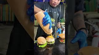 Craving? Try this Hungry Dylan's Tasty Cheesy and super meaty burger in Colon Night Market #burger