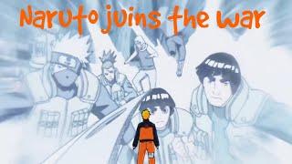 #Naruto #Anime  Naruto Sense the war and beats the Raikage (English dub)