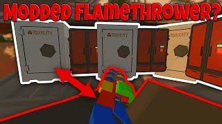 RAIDING WITH A MODDED FLAMETHROWER? - Modded Unturned