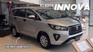 The BEST CHOICE for Family Cars? | 2024 Toyota Innova XE | (Walk-around, Price, Specs Review)