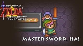 Master Sword, HA!   Link to the Past Randomizer #4   Ratkanos