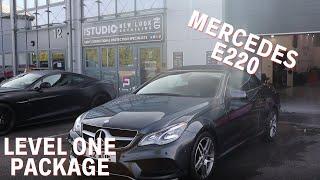Mercedes E220  Down at New Look Detailing for our Ceramic Pro Silver Package