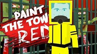 ПОБЕГ ИЗ БУНКЕРА С ЗОМБИ! PAINT THE TOWN RED ОБЗОР КАРТ И МОДОВ! ПЕЙНТ ЗЕ ТАУН РЕД ПРОХОЖДЕНИЕ!