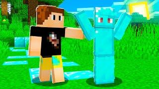 Minecraft But Everything We Touch = DIAMONDS!