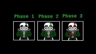 UnderTerror Toxin Sans Fight All Phases Completed / NO CHEAT / Undertale Fangame / JOEL555_YT