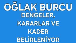 23 - 29 HAZİRAN HAF. OĞLAK BURCU TAROT FAL #AŞK #İŞ #PARA DENGELER, KARARLAR VE KADER BELİRLENİYOR