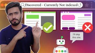 How to Fix the 'Discovered - Currently Not Indexed' Error in Google Search Console | Umar Alyani