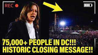 VP Harris CHECKMATES Trump in BIGGEST RALLY EVER