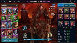 Raid:SL Fellhound brutal farming