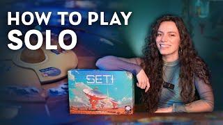 SETI - Solo How To Play