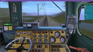 Trainz, ещё тест, на 2ТЭ10М