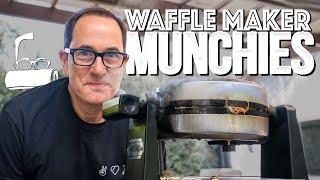 MUNCHIES VIII: WAFFLE MAKER EDITION (IT'S NOT JUST FOR WAFFLES...) | SAM THE COOKING GUY