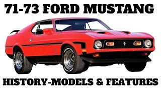 1971 1973 Mustang -  EVERYTHING You Wanted To Know Video