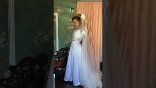 GRWM: Edwardian Wedding Gown 1908