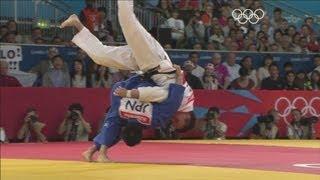 Masashi Ebinuma (JPN) Wins Men's Judo -66kg Bronze B - London 2012 Olympics