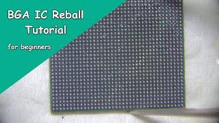 BGA IC Reball Tutorial for Beginners iPhone Repair 【REVIEW】AMAOE Thermal Pad