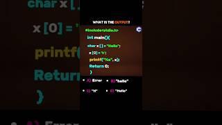 Subscribe and Comment your Answer#coding #programming #C #coder #reels