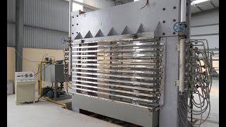 Hydraulic hot press machine/plywood heat hot press machine