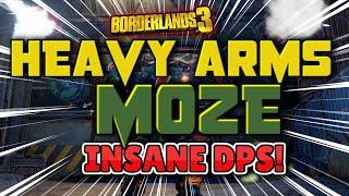 HEAVY ARMS MOZE, INSANE DPS, BORDERLANDS 3 - 2023