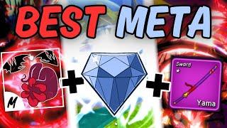 Diamond = BEST META Build Combo to PVP / Bounty Hunt in Blox Fruits