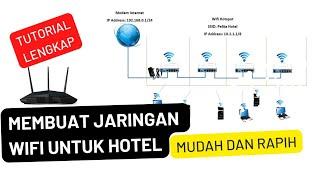 Begini Cara Membangun Infrastruktur Wifi untuk Hotel Menggunakan Mikrotik