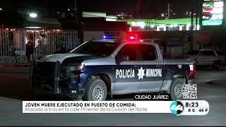 Joven muere ejecutado en puesto de comida