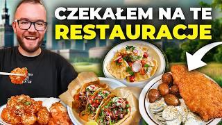 WARSZAWA: RESTAURACJE, w których chciałem zjeść od dawna [JEDZENIE w WARSZAWIE 2024] | GASTRO VLOG