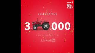 Celebrating 300K Connections on LinkedIn | TAFE - Tractors and Farm Equipment Limited