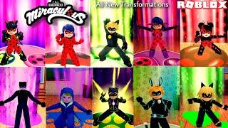 All Holder Transformations & Unifications on Miraculous RP Roblox