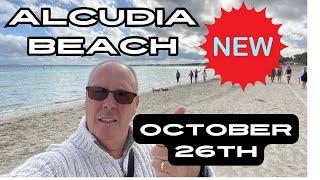 Alcudia Beach Walk,, October 26th.