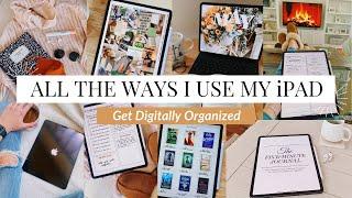 10+ WAYS I USE MY IPAD PRO | Best iPad Apps For Productivity and Organization