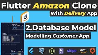 2. Database Modelling - Amazon Clone | Flutter Ecommerce App with Backend | Flutter Ecommerce App