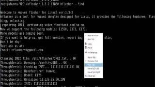 Hflasher Смена IMEI, разблокировка и прошивка модемов