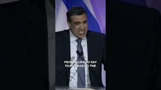Col. (Res.) Jonathan (Yoni) Chetboun speaks at the Jerusalem Post Conference