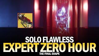 Solo Flawless Expert Zero Hour in The Final Shape [Destiny 2]