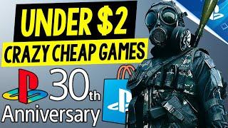 TONS of GREAT PSN Game Deals UNDER $2! PSN 30th Anniversary Sale EXTREMELY CHEAP PSN Games to Buy