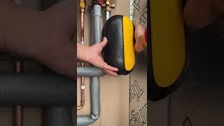 A plumber will show you how to install a magnetic dirt separator #diyplumbing