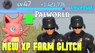 PALWORLD XP GLITCH FARM (NEW, PATCH 0.1.4.1) Level Up Fast Exploit, Fast Leveling Exp Bug Pal World